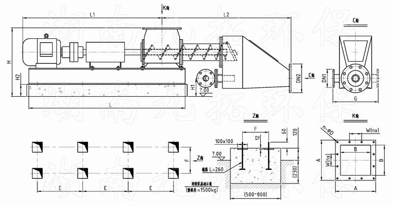 湖南九拓螺旋输送泵(JT.L)安装尺寸图(上网).jpg 湖南九拓螺旋输送泵(JT.L)安装尺寸图(上网).jpg